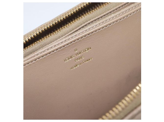 LOUIS VUITTON Zippy Wallet Monogram Emboss Long Wallet Beige M81511 Auth 192854 - Ansicht 10