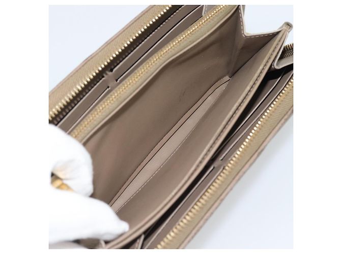 LOUIS VUITTON Zippy Wallet Monogram Emboss Long Wallet Beige M81511 Auth 192854 - Ansicht 19
