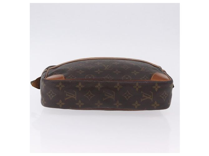 LOUIS VUITTON Monogram Compiegne 28 Clutch Bag M51845 LV Auth BA14316 Monogramma - vista 6