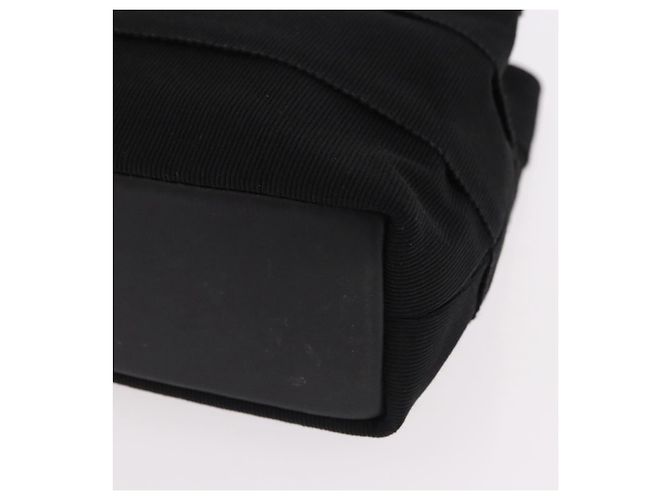 Borsa a mano Salvatore Ferragamo in tela nero e oro Auth bs36090A D'oro - vista 15