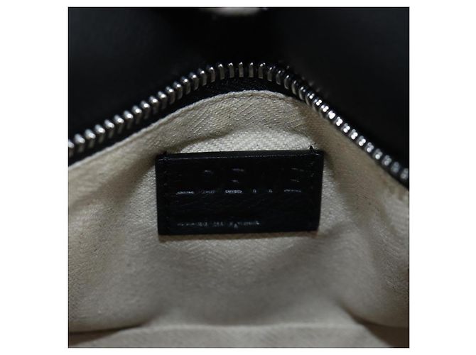 Borsa Puzzle LOEWE in pelle Collaborazione William De Morgan 2way Auth 191481SM Nero Argento - vista 25