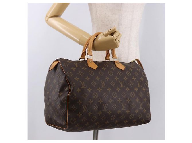 LOUIS VUITTON Monogram Speedy 35 Handtasche M41524 LV Auth 191994A Monogramm - Ansicht 21