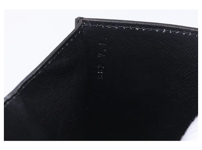LOUIS VUITTON Epi Montaigne 27 Clutch Bag Black M52652 LV Auth 192045 Nero - vista 12