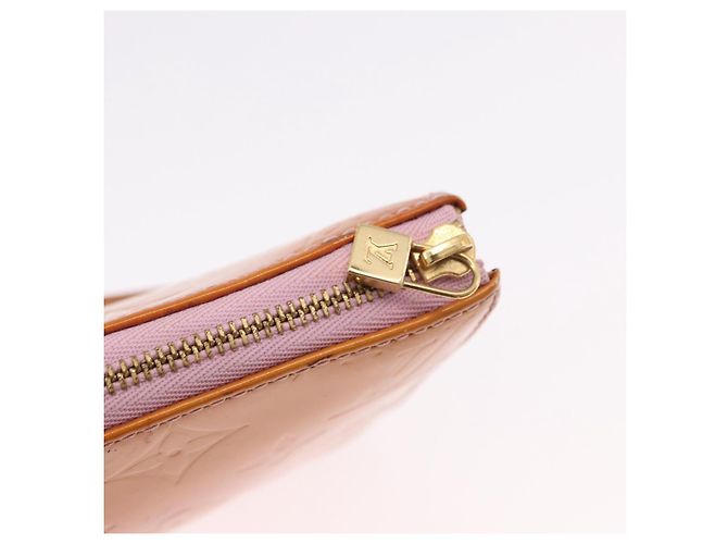 LOUIS VUITTON Monogram Vernis Lexington Accessoire Tasche Rose LV Auth 191776 Braun - Ansicht 10