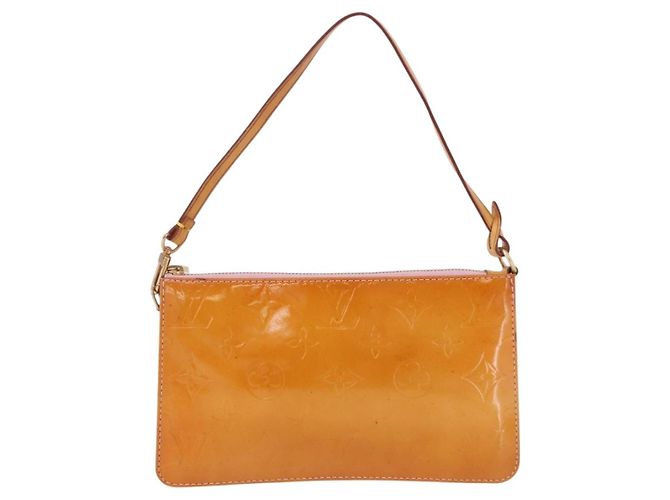 LOUIS VUITTON Monogram Vernis Lexington Accessoire Tasche Rose LV Auth 191776 Braun - Ansicht 13