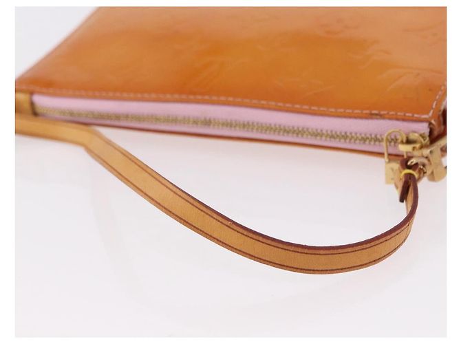 LOUIS VUITTON Monogram Vernis Lexington Accessoire Tasche Rose LV Auth 191776 Braun - Ansicht 7