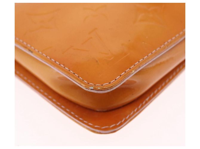 LOUIS VUITTON Monogram Vernis Lexington Accessoire Tasche Rose LV Auth 191776 Braun - Ansicht 9