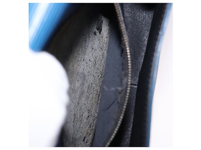 LOUIS VUITTON Epi Saint Cloud GM Shoulder Bag Toledo Blue M52195 Auth ep15098A - vista 12