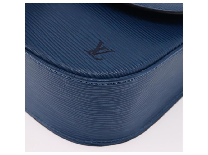 LOUIS VUITTON Epi Saint Cloud GM Shoulder Bag Toledo Blue M52195 Auth ep15098A - vista 15