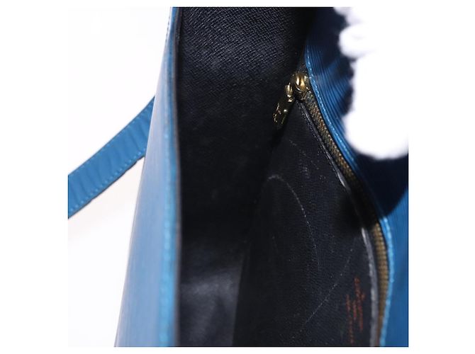 LOUIS VUITTON Epi Saint Cloud GM Shoulder Bag Toledo Blue M52195 Auth ep15098A - vista 22