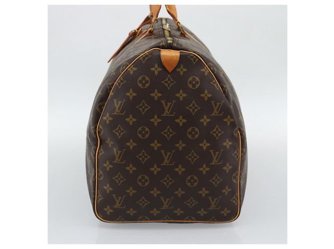 LOUIS VUITTON Borsa Boston Monogram Keepall 55 M41424 LV Auth 190418A Monogramma - vista 4