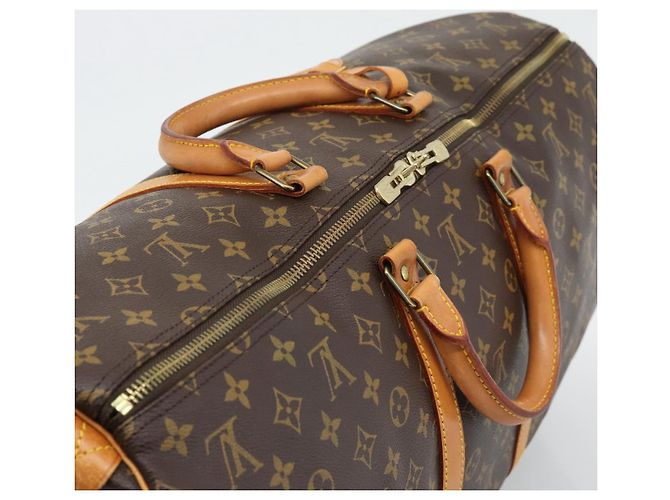 LOUIS VUITTON Borsa Boston Monogram Keepall 55 M41424 LV Auth 190418A Monogramma - vista 6