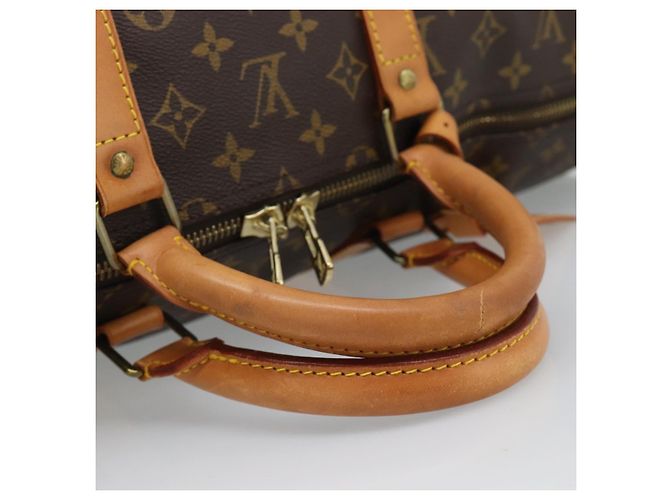 LOUIS VUITTON Borsa Boston Monogram Keepall 55 M41424 LV Auth 190418A Monogramma - vista 7