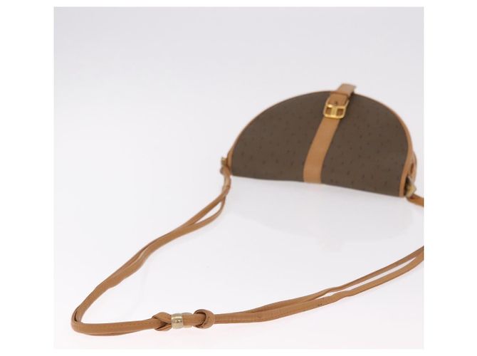 Borsa a Spalla SAINT LAURENT PVC Canvas Beige Oro Auth bs36115 D'oro - vista 7