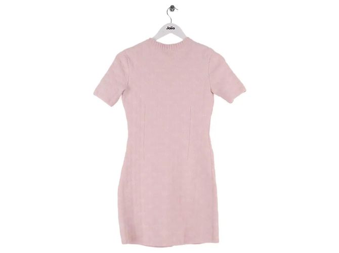 Vestido Maje de cachemira rosa XS - vista 4