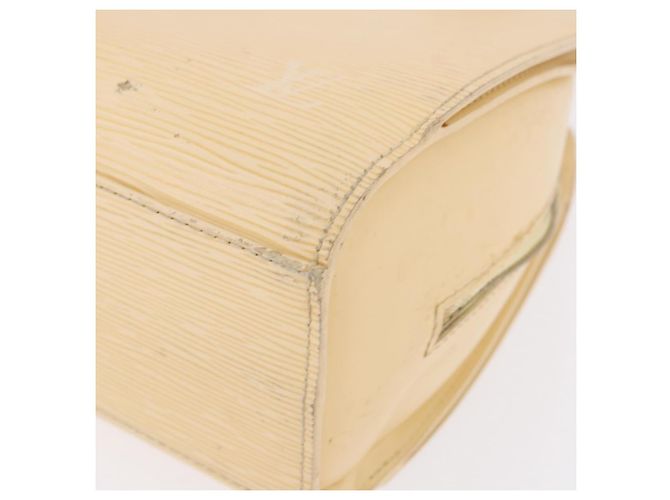 Borsa LOUIS VUITTON Epi Pont Neuf Vanilla Cream M5205A LV Auth 192099 Crudo - vista 15