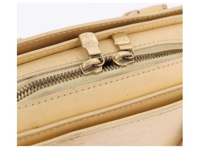 Borsa LOUIS VUITTON Epi Pont Neuf Vanilla Cream M5205A LV Auth 192099 Crudo - vista 19