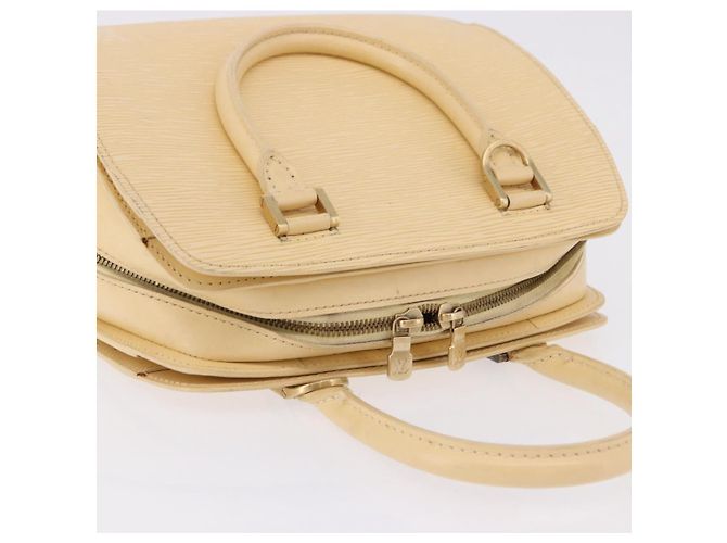 Borsa LOUIS VUITTON Epi Pont Neuf Vanilla Cream M5205A LV Auth 192099 Crudo - vista 7