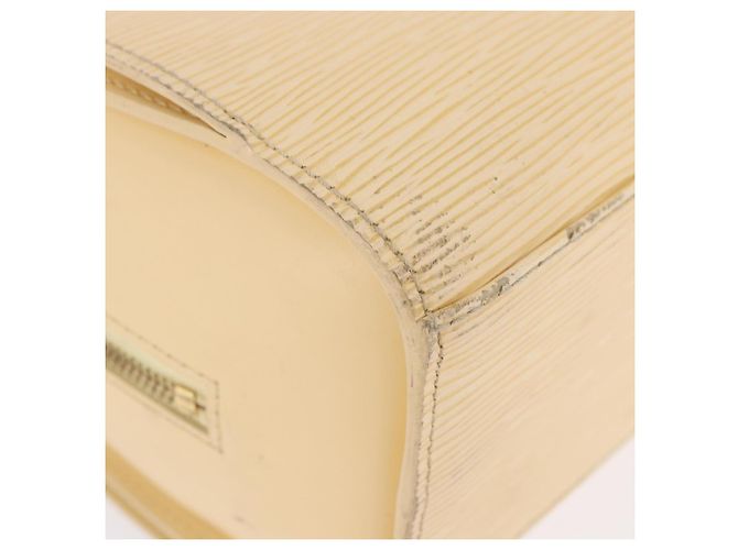 Borsa LOUIS VUITTON Epi Pont Neuf Vanilla Cream M5205A LV Auth 192099 Crudo - vista 9
