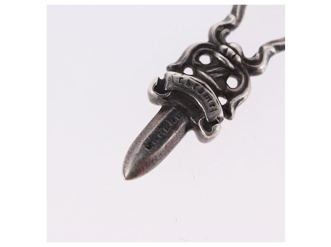 Pendente Daga Charm Chrome Hearts Top Ag925 Silver Auth 192164M Argento - vista 2
