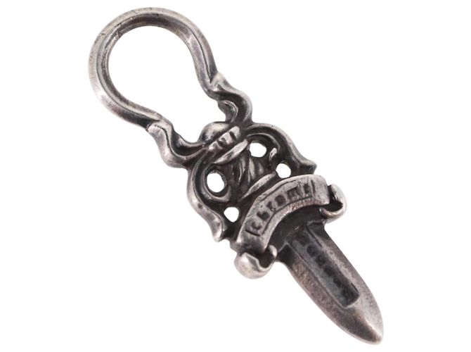 Pendente Daga Charm Chrome Hearts Top Ag925 Silver Auth 192164M Argento - vista 4