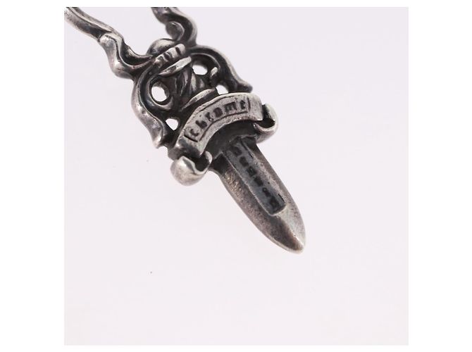 Pendente Daga Charm Chrome Hearts Top Ag925 Silver Auth 192164M Argento - vista 5