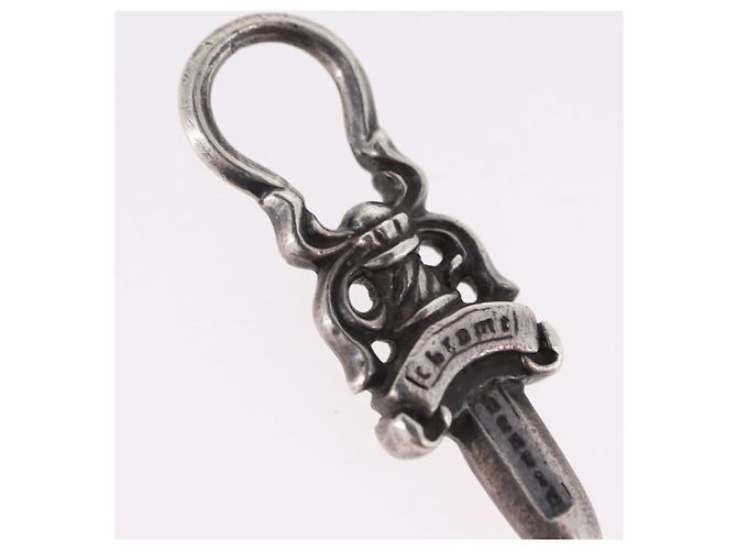 Pendente Daga Charm Chrome Hearts Top Ag925 Silver Auth 192164M Argento - vista 6