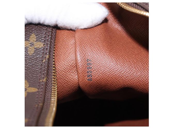 LOUIS VUITTON Monogram Boulogne 35 Borsa a Spalla M51260 LV Auth 192932 Monogramma - vista 12