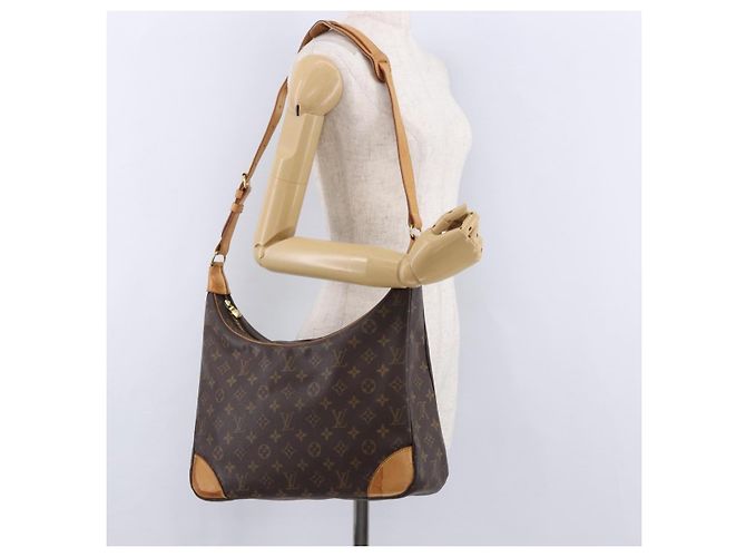 LOUIS VUITTON Monogram Boulogne 35 Borsa a Spalla M51260 LV Auth 192932 Monogramma - vista 22