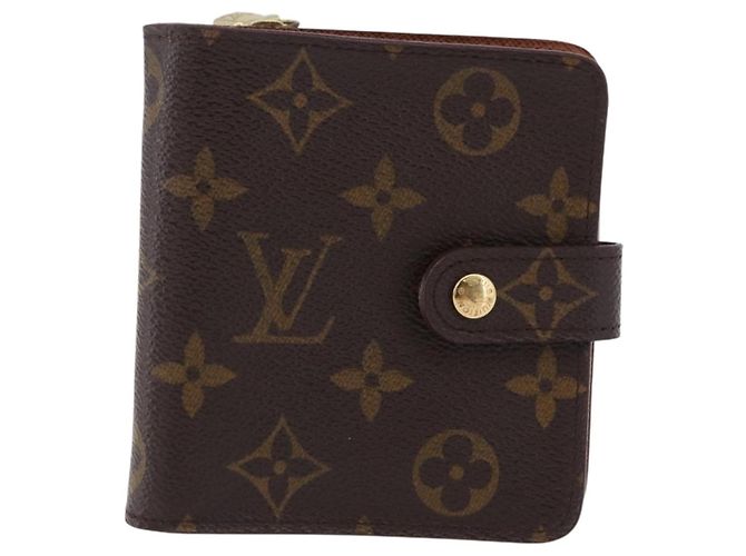 LOUIS VUITTON Monogram Compact Zip Wallet M61667 LV Auth 193020A Monogramma - vista 13