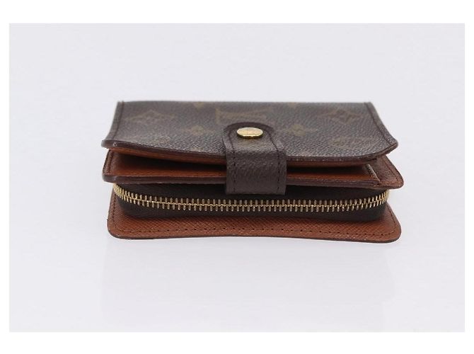 LOUIS VUITTON Monogram Compact Zip Wallet M61667 LV Auth 193020A Monogramma - vista 3