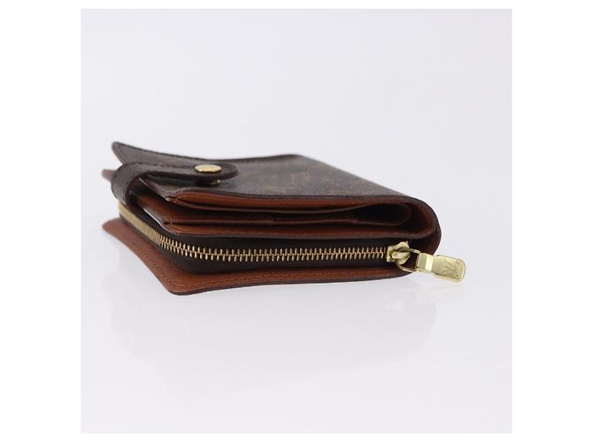 LOUIS VUITTON Monogram Compact Zip Wallet M61667 LV Auth 193020A Monogramma - vista 5