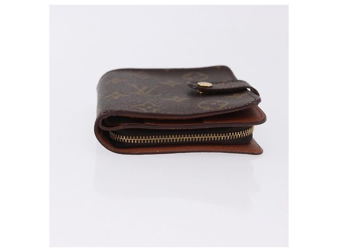LOUIS VUITTON Monogram Compact Zip Wallet M61667 LV Auth 193020A Monogramma - vista 6