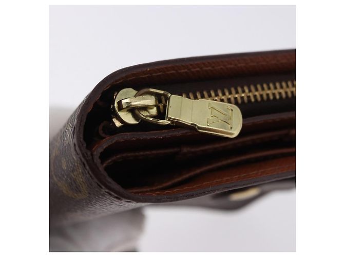 LOUIS VUITTON Monogram Compact Zip Wallet M61667 LV Auth 193020A Monogramma - vista 8