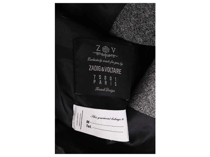 Chaqueta negra Zadig & Voltaire Hombre M Negro - vista 4