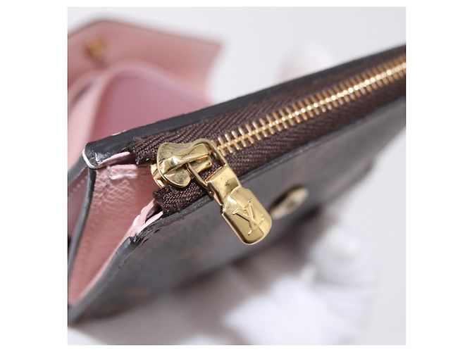 LOUIS VUITTON Monogram Portefeuille Zoe Wallet Pink M62933 LV Auth BA14404 Rosa Monogramma - vista 10