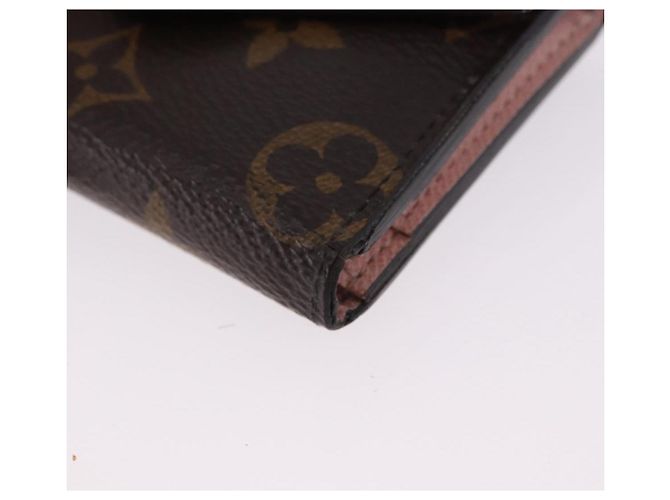 LOUIS VUITTON Monogram Portefeuille Zoe Wallet Pink M62933 LV Auth BA14404 Rosa Monogramma - vista 14