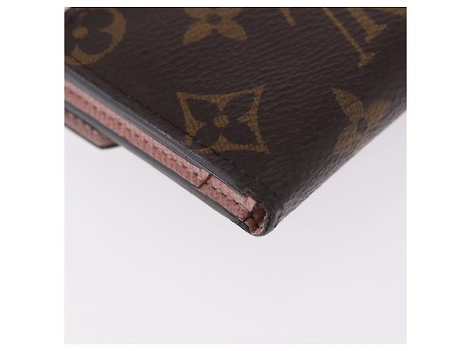 LOUIS VUITTON Monogram Portefeuille Zoe Wallet Pink M62933 LV Auth BA14404 Rosa Monogramma - vista 15