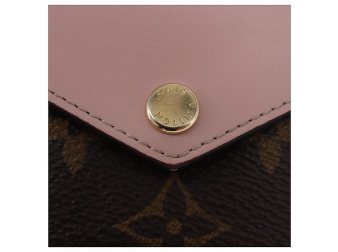 LOUIS VUITTON Monogram Portefeuille Zoe Wallet Pink M62933 LV Auth BA14404 Rosa Monogramma - vista 17