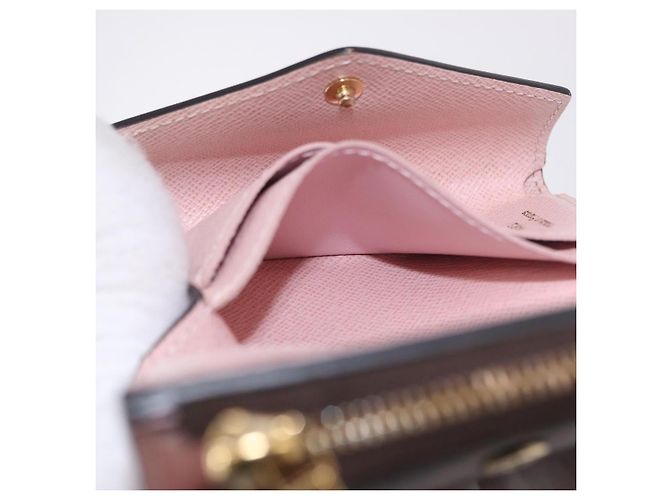 LOUIS VUITTON Monogram Portefeuille Zoe Wallet Pink M62933 LV Auth BA14404 Rosa Monogramma - vista 20