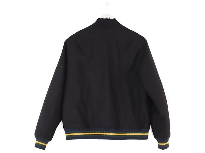 Giacca Bomber Lacoste Nera Nero - vista 3