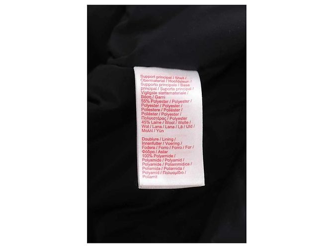 Giacca Bomber Lacoste Nera Nero - vista 5