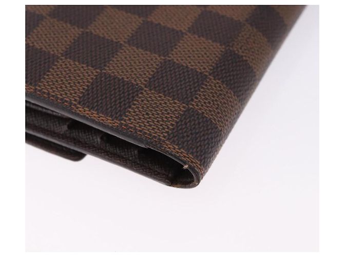 LOUIS VUITTON Damier Ebene Portefeuille International Wallet N61217 Auth bs36216 - vista 15