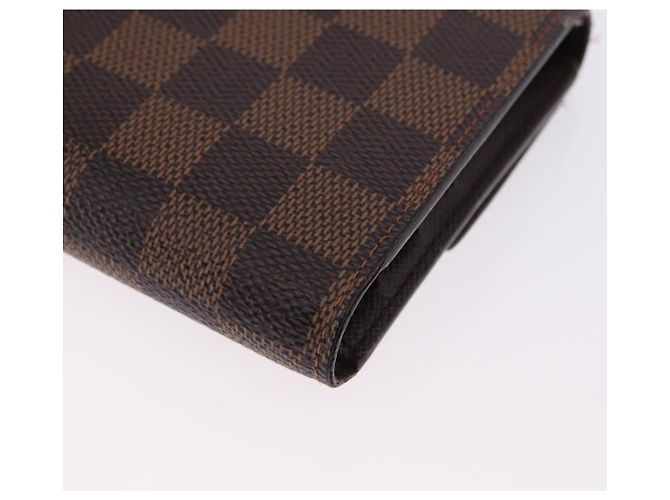 LOUIS VUITTON Damier Ebene Portefeuille International Wallet N61217 Auth bs36216 - vista 16