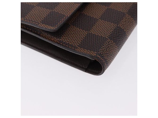 LOUIS VUITTON Damier Ebene Portefeuille International Wallet N61217 Auth bs36216 - vista 7