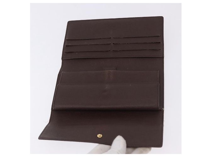 LOUIS VUITTON Damier Ebene Portefeuille International Wallet N61217 Auth bs36216 - vista 8