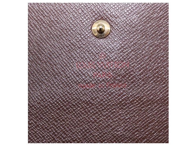 LOUIS VUITTON Damier Ebene Portefeuille International Wallet N61217 Auth bs36216 - vista 9
