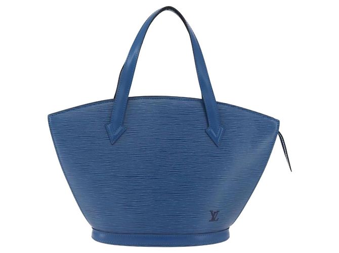 LOUIS VUITTON Epi Saint Jacques Shoulder Bag Blue M52275 LV Auth BA14366A - vista 13
