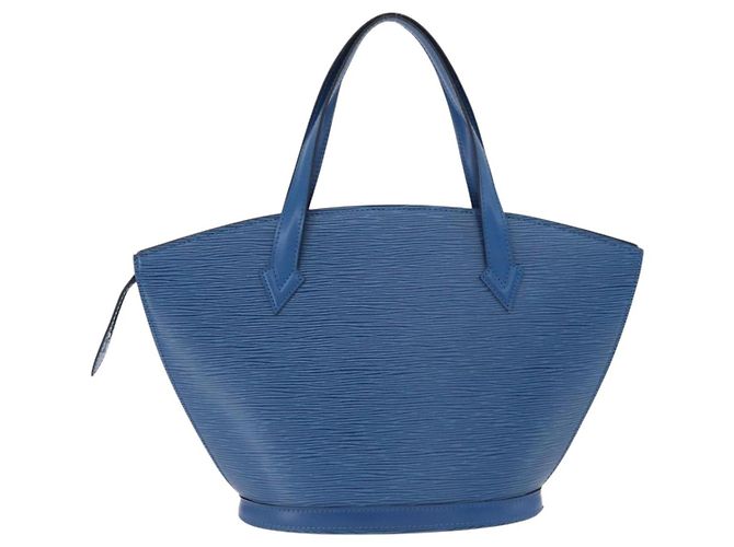 LOUIS VUITTON Epi Saint Jacques Shoulder Bag Blue M52275 LV Auth BA14366A - vista 2