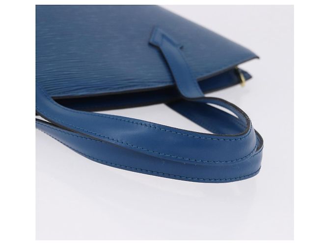 LOUIS VUITTON Epi Saint Jacques Shoulder Bag Blue M52275 LV Auth BA14366A - vista 7